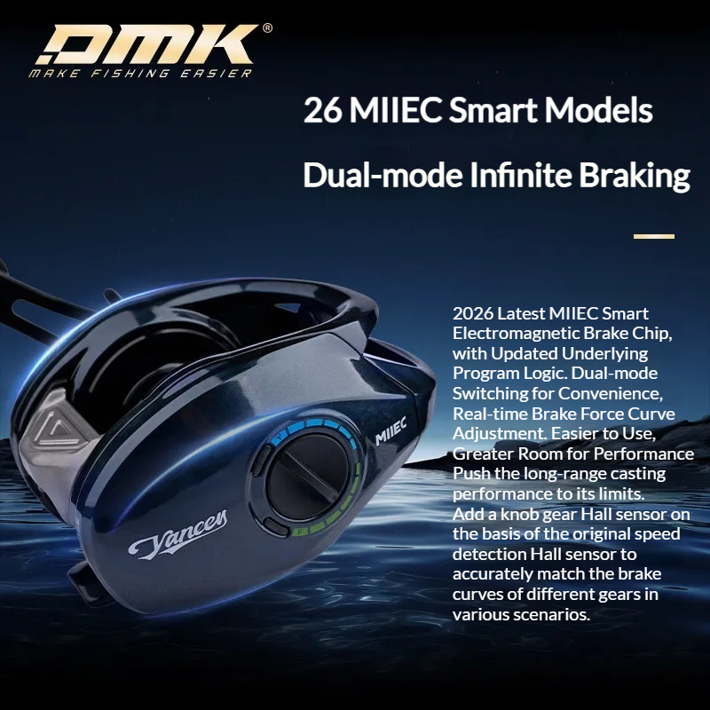 Carretilha de Pesca Dmk Miiec  - Trolling Reel avaliação e preço