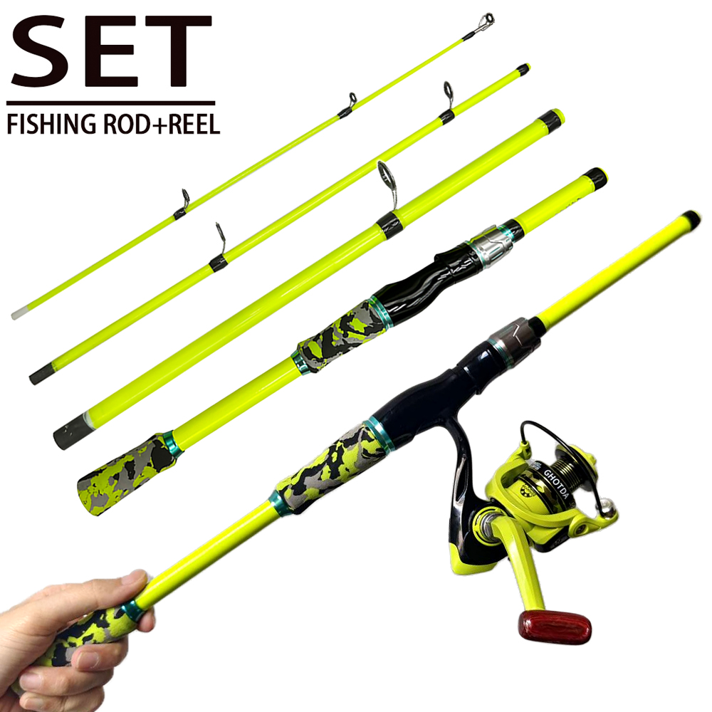 Conjunto combinado de vara de  - Spincast Reel avaliação e preço